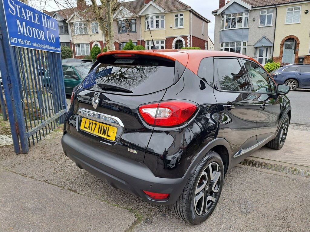 Renault Captur 1.5 Dynamique S Nav Dci 90 LX17NWL Black #3