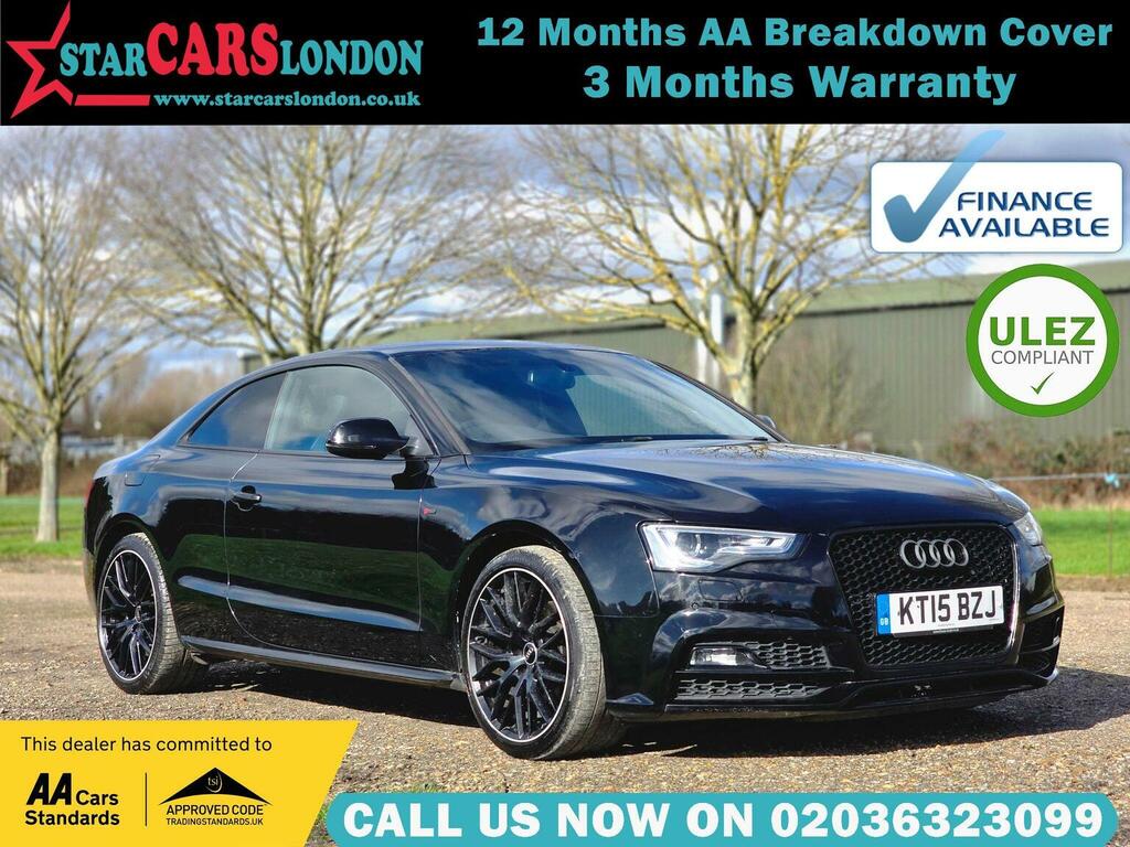 Audi A5 1.8 Tfsi Black Edition Plus Multitronic Euro 6 S Black
