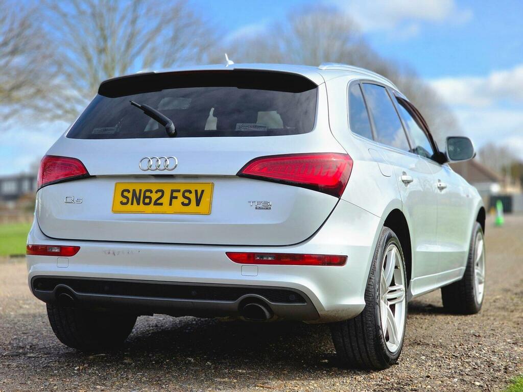 Audi Q5 2.0 Tfsi S Line Plus Tiptronic Quattro Euro 5 Ss Silver #6