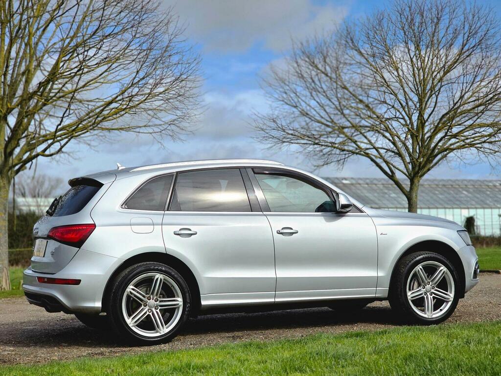 Audi Q5 2.0 Tfsi S Line Plus Tiptronic Quattro Euro 5 Ss Silver #4
