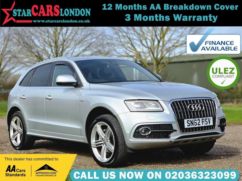 Audi Q5 2.0 Tfsi S Line Plus Tiptronic Quattro Euro 5 Ss Silver