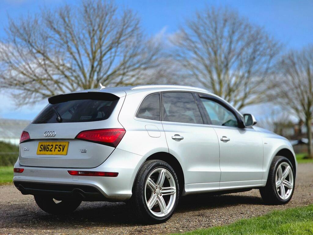 Audi Q5 2.0 Tfsi S Line Plus Tiptronic Quattro Euro 5 Ss Silver #5