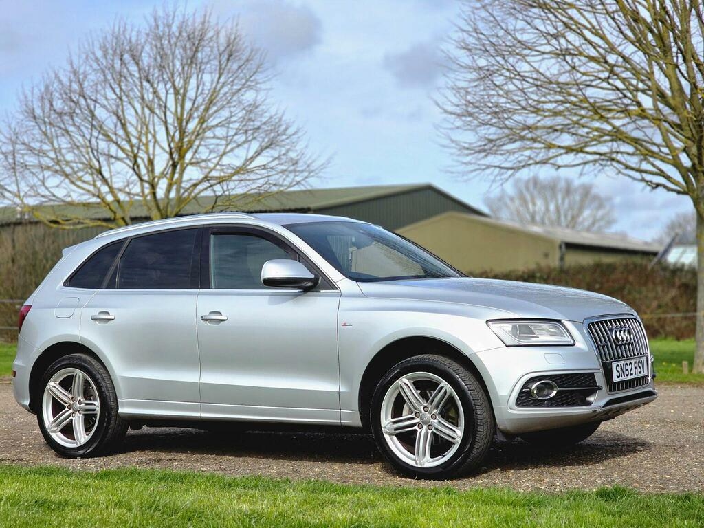 Audi Q5 2.0 Tfsi S Line Plus Tiptronic Quattro Euro 5 Ss Silver #2