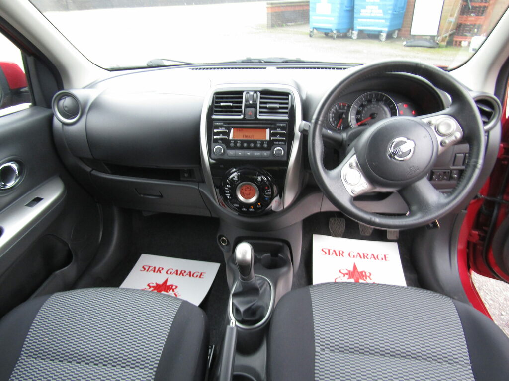 Nissan Micra Micra Acenta Red #5