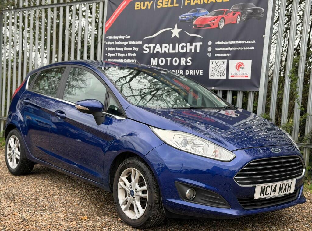 Ford Fiesta 1.25 Zetec Euro 5 Blue