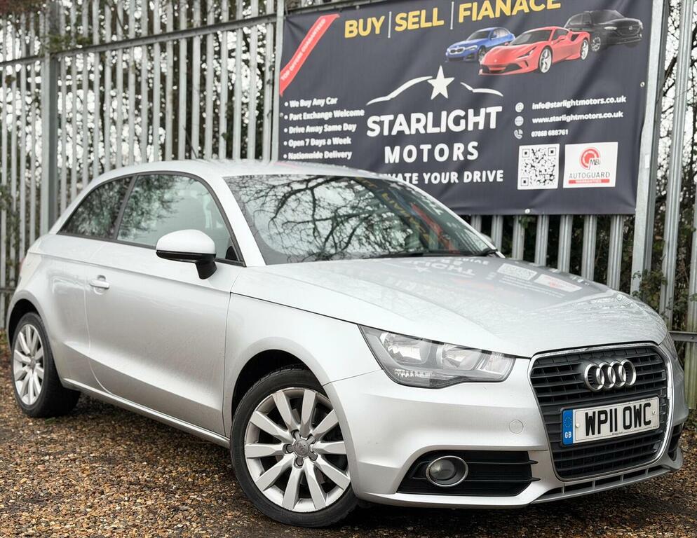 Audi A1 1.4 Tfsi Sport S Tronic Euro 5 Ss Silver