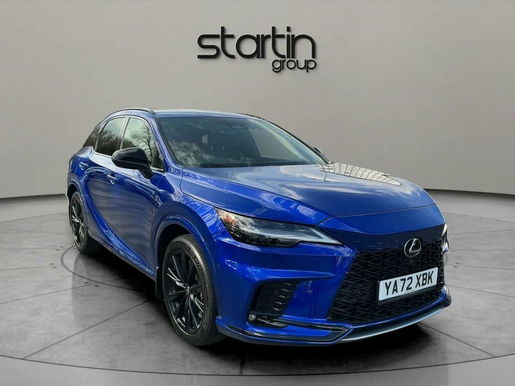 Lexus RX 2.4 500H Turbo F Sport Direct4 Euro 6 Ss 5 Blue