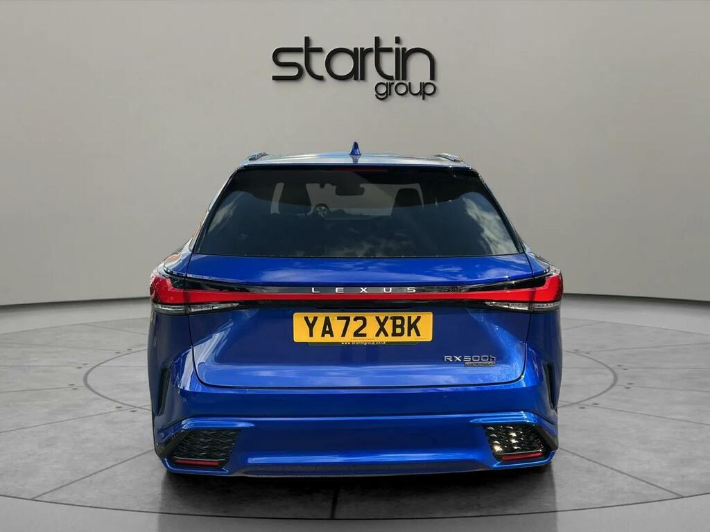 Lexus RX 2.4 500H Turbo F Sport Direct4 Euro 6 Ss 5 YA72XBK Blue #6