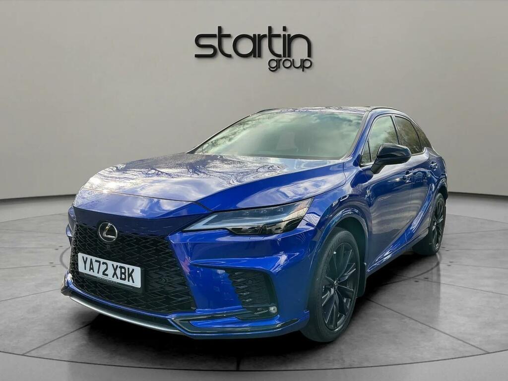 Lexus RX 2.4 500H Turbo F Sport Direct4 Euro 6 Ss 5 YA72XBK Blue #3