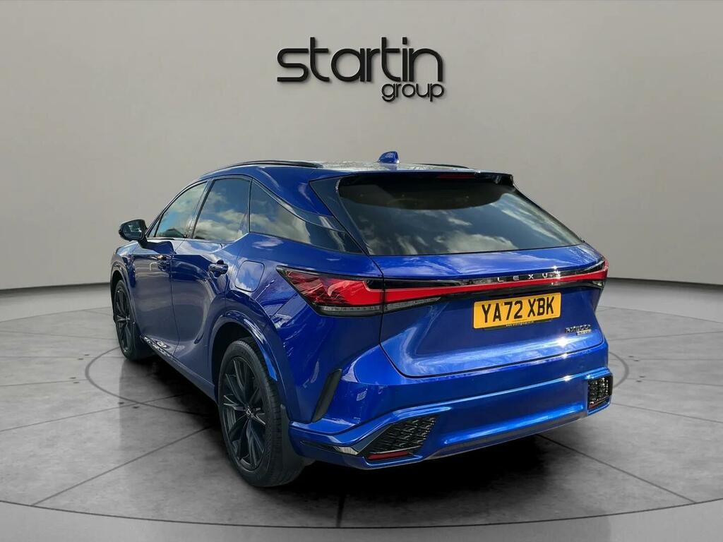 Lexus RX 2.4 500H Turbo F Sport Direct4 Euro 6 Ss 5 YA72XBK Blue #4