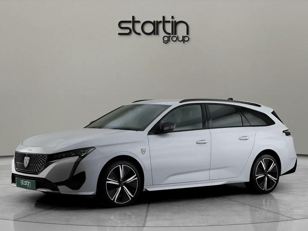 Peugeot 308 SW 1.2 Hybrid Gt E-dsc6 Euro 6 Ss White #2