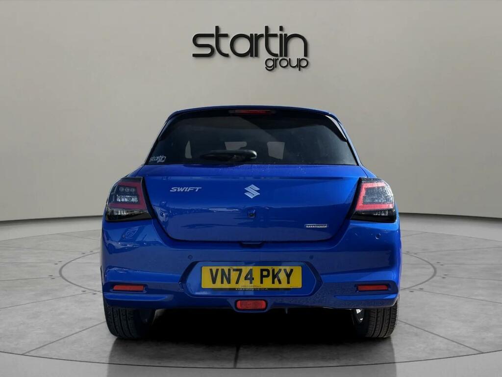 Suzuki Swift 1.2 Mhev Motion Hatchback Hybrid VN74PKY Blue #5