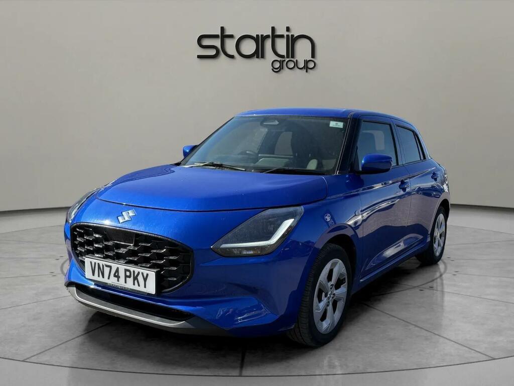 Suzuki Swift 1.2 Mhev Motion Hatchback Hybrid VN74PKY Blue #3