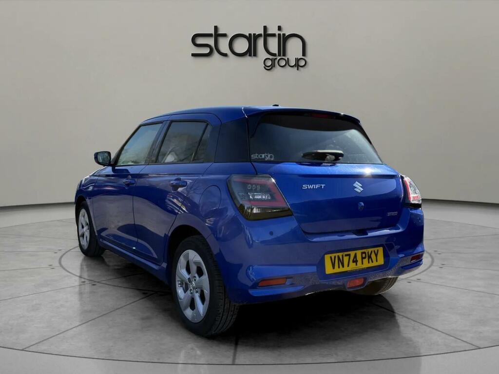 Suzuki Swift 1.2 Mhev Motion Hatchback Hybrid VN74PKY Blue #4