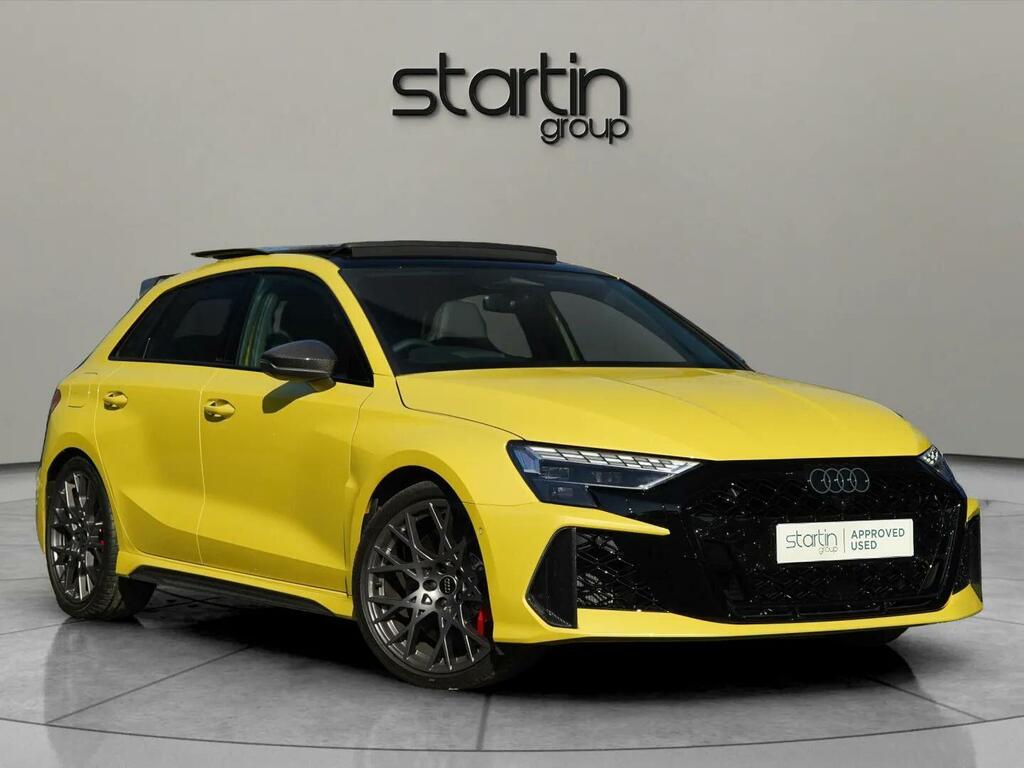 Audi RS3 2.5 Tfsi Carbon Vorsprung Sportback S Tronic Quatt Yellow