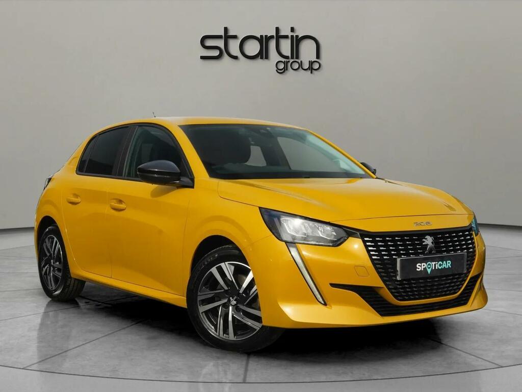 Peugeot 208 1.2 Puretech Active Premium Euro 6 Ss Yellow