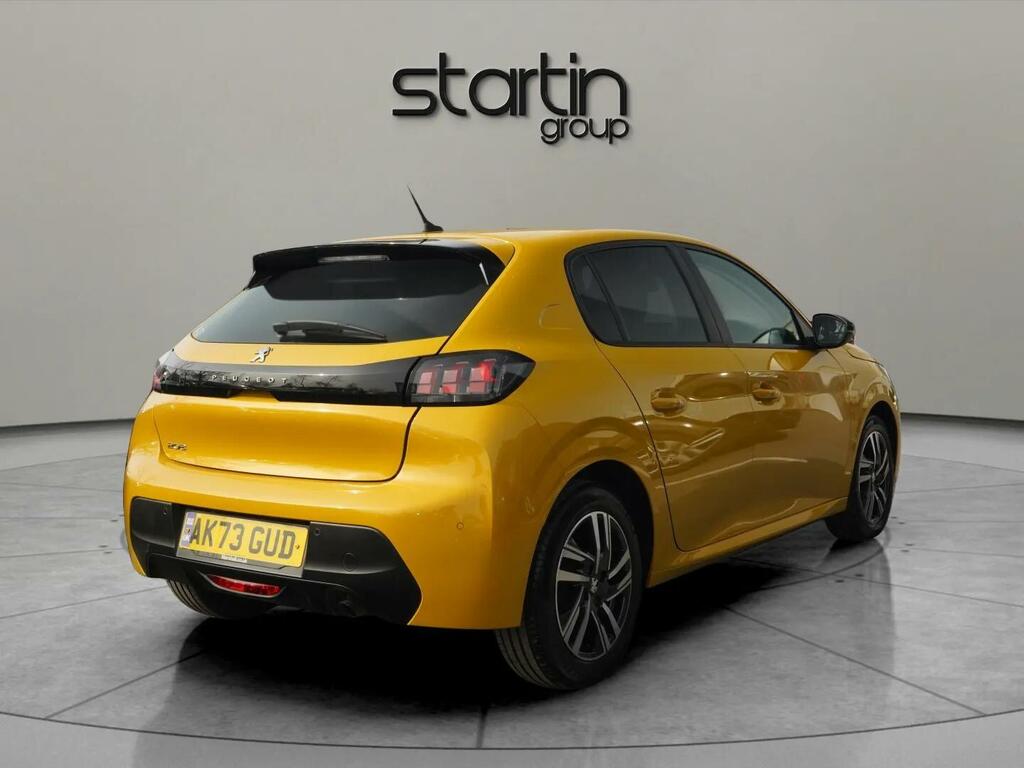 Peugeot 208 1.2 Puretech Active Premium Euro 6 Ss AK73GUD Yellow #5