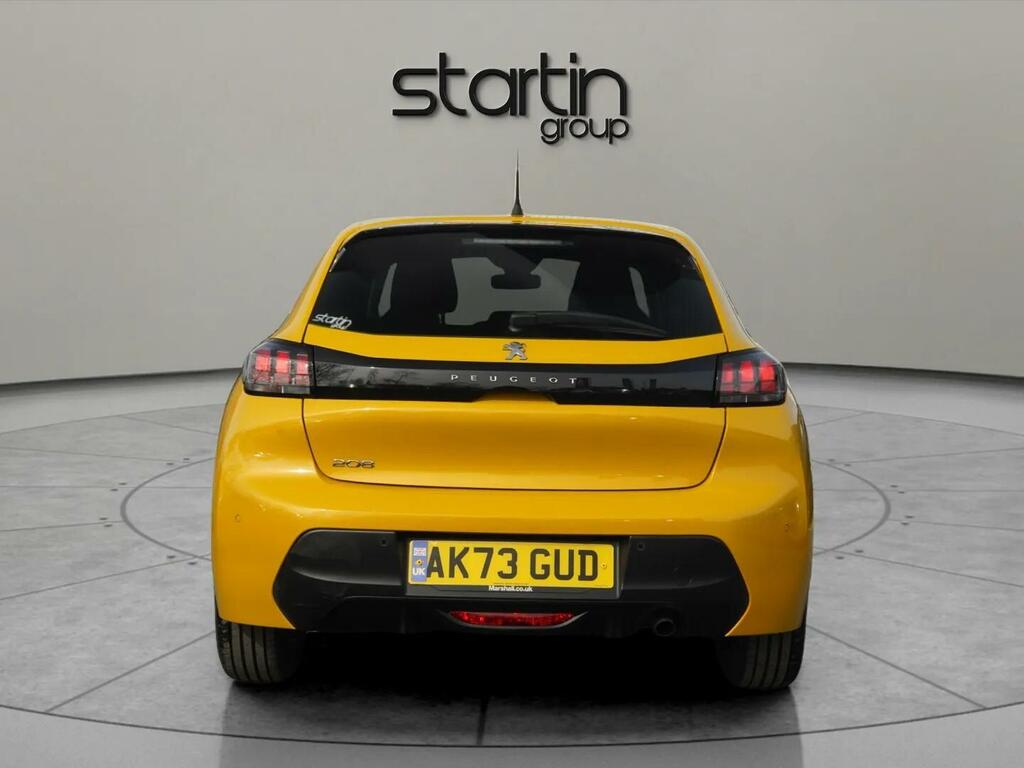Peugeot 208 1.2 Puretech Active Premium Euro 6 Ss AK73GUD Yellow #6