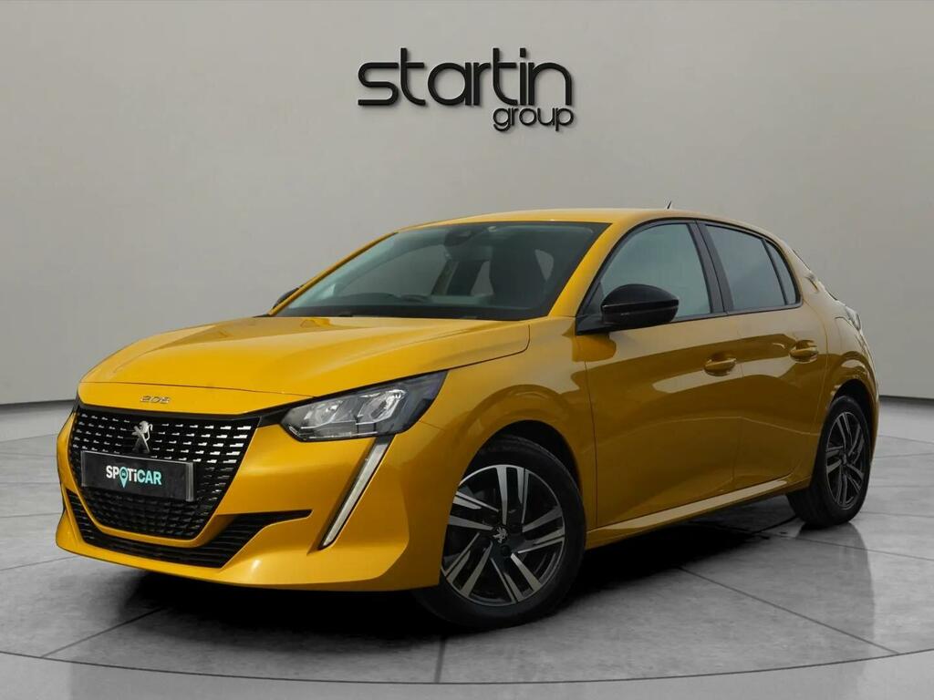 Peugeot 208 1.2 Puretech Active Premium Euro 6 Ss AK73GUD Yellow #3