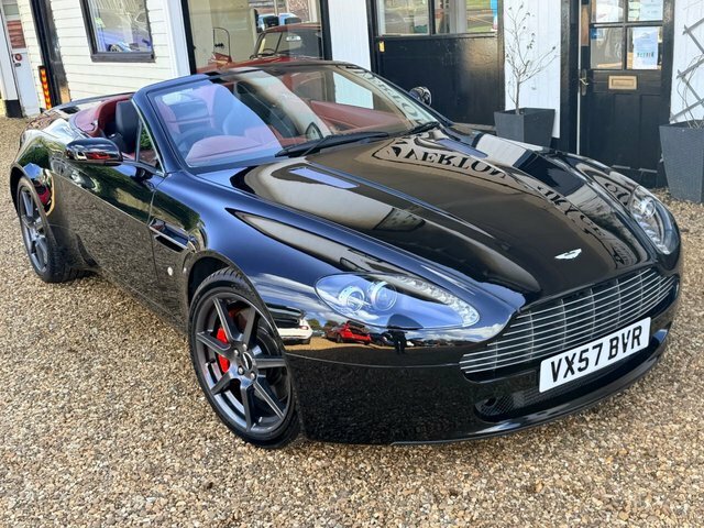 Aston Martin Vantage 4.3 V8 Roadster Euro 4 380 Bhp Black