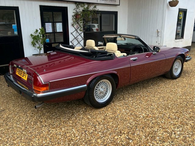 Jaguar XJS 5.3 He Convertible 217 Bhp Red #6