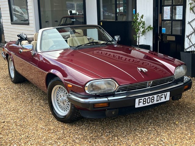 Jaguar XJS 5.3 He Convertible 217 Bhp Red