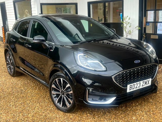 Ford Puma 1.0T Ecoboost Mhev St-line Vignale Suv Black