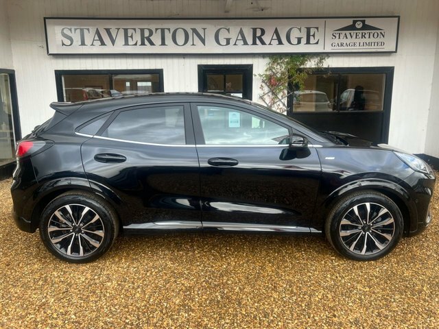 Ford Puma 1.0T Ecoboost Mhev St-line Vignale Suv BD23ZMX Black #5