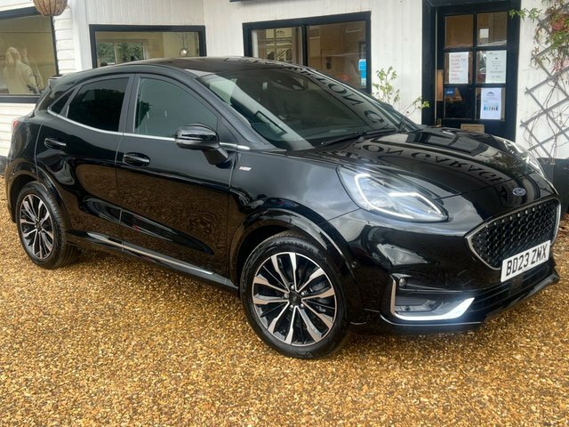Ford Puma 1.0T Ecoboost Mhev St-line Vignale Suv BD23ZMX Black #4