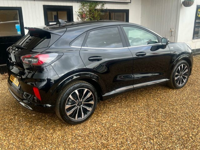 Ford Puma 1.0T Ecoboost Mhev St-line Vignale Suv BD23ZMX Black #6