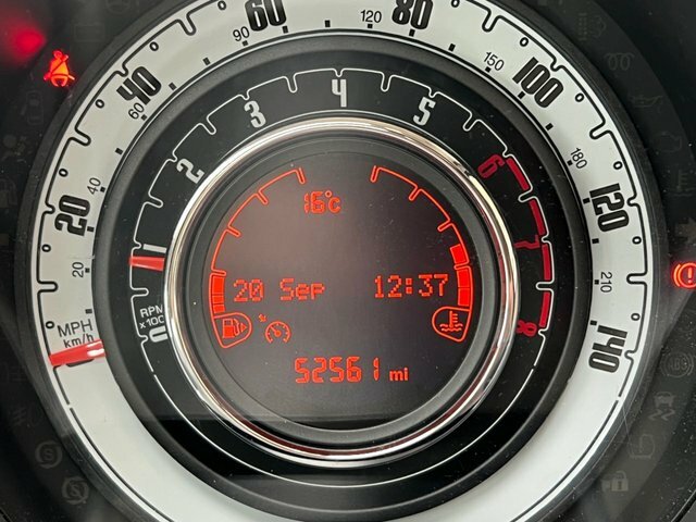 Fiat 500 1.2 Lounge Hatchback Euro 6 Ss NX68HLO White #2