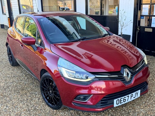 Renault Clio 1.5 Dci Dynamique S Nav Hatchback Manua Red