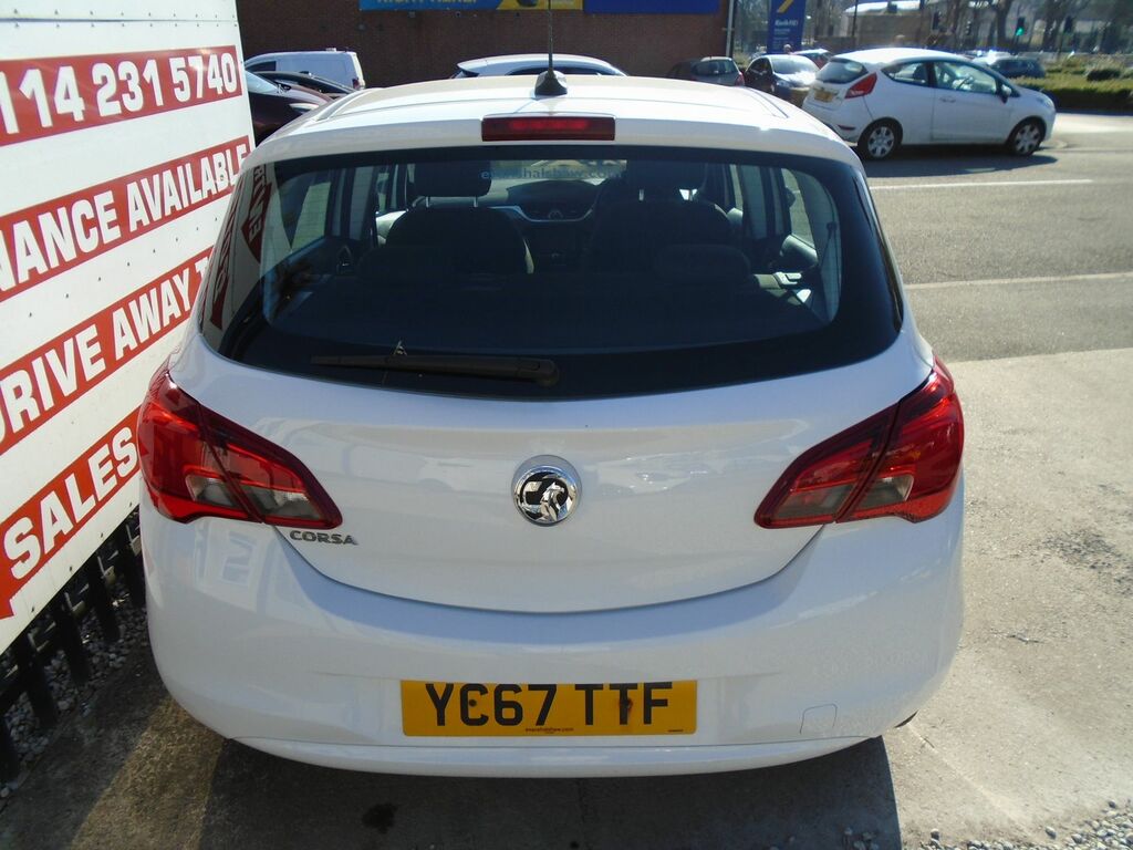 Vauxhall Corsa 1.4I Ecotec Energy Hatchback Eur YC67TTF White #6