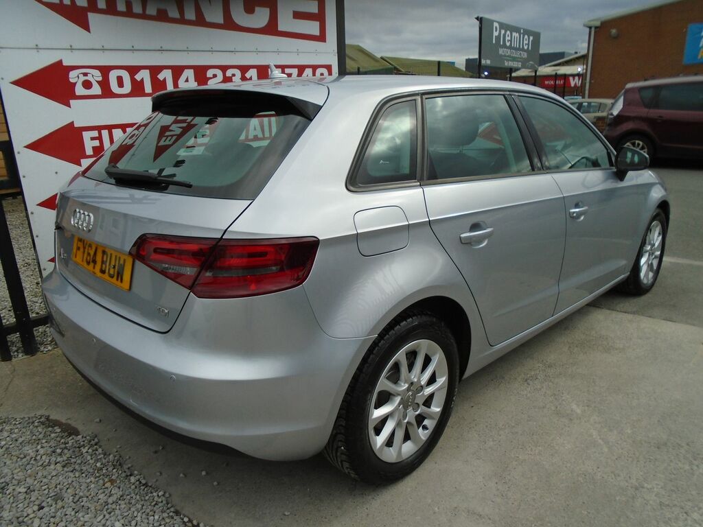 Audi A3 1.6 Tdi Se Sportback Euro 6 Ss FY64BUW Silver #5