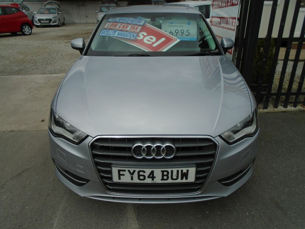 Audi A3 1.6 Tdi Se Sportback Euro 6 Ss FY64BUW Silver #3