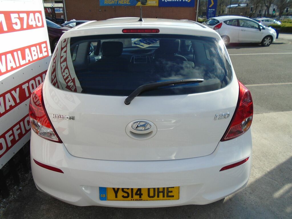 Hyundai I20 1.2 Active Hatchback Euro 5 85 YS14OHE White #6