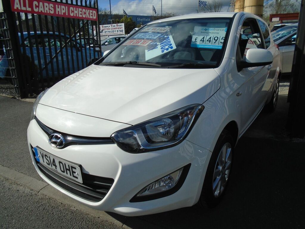 Hyundai I20 1.2 Active Hatchback Euro 5 85 YS14OHE White #3