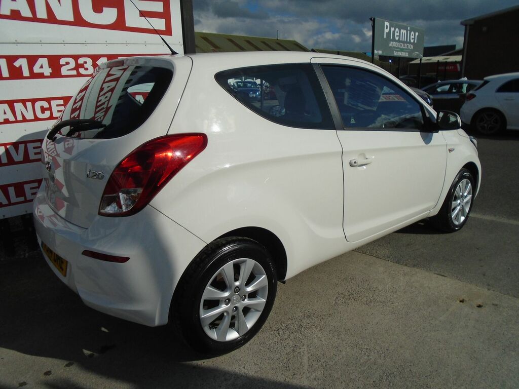 Hyundai I20 1.2 Active Hatchback Euro 5 85 YS14OHE White #5