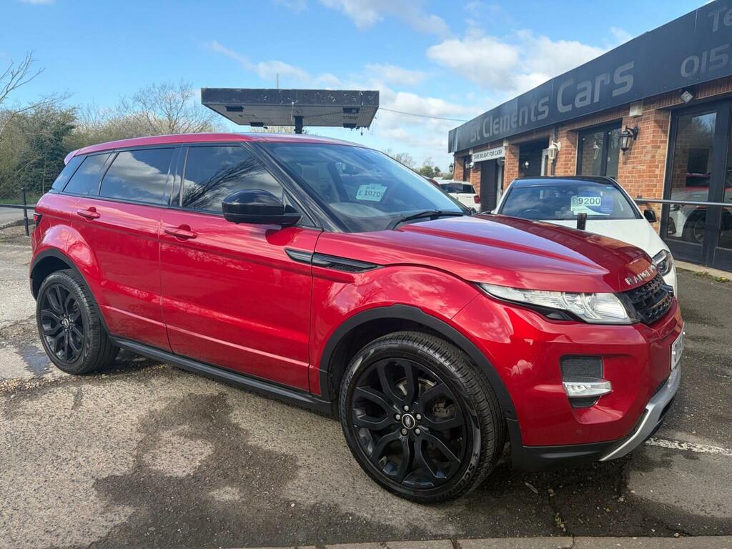 Land Rover Range Rover Evoque Suv 2.2 Sd4 Dynamic 4Wd Euro 5 Ss 201 Red