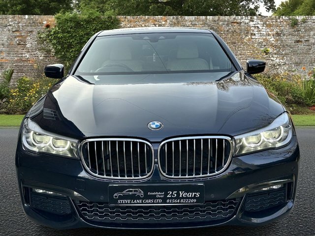 BMW 7 Series 740D M Sport Saloon MD68YHL Black #5