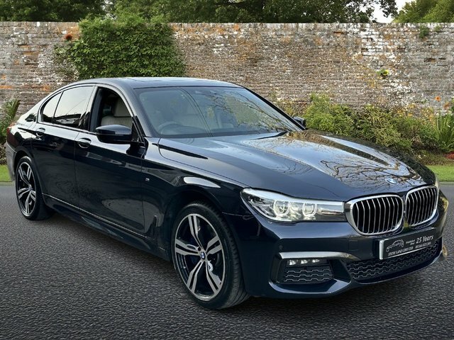 BMW 7 Series 740D M Sport Saloon Black