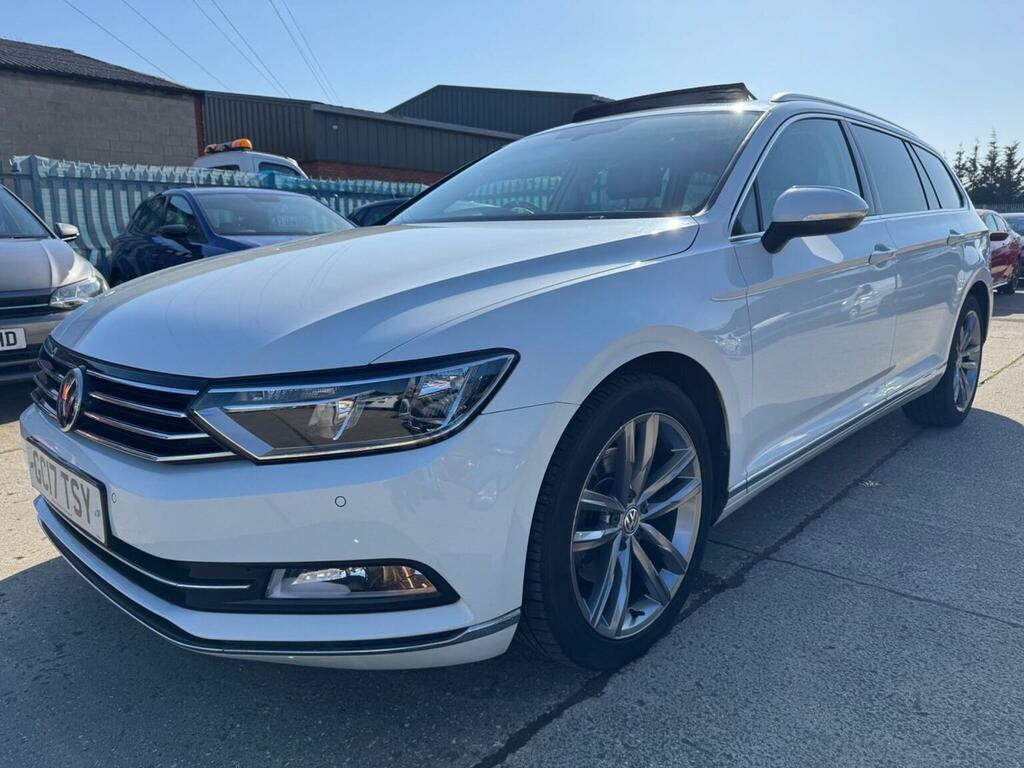 Volkswagen Passat Estate 2.0 Tdi Gt Dsg Euro 6 Ss 201717 White #6