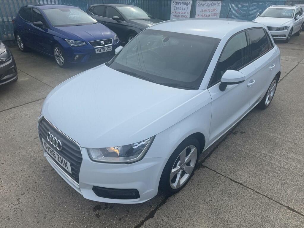 Audi A1 Hatchback 1.4 Tfsi Sport Sportback S Tronic Euro 6 NV66ZKK White #6