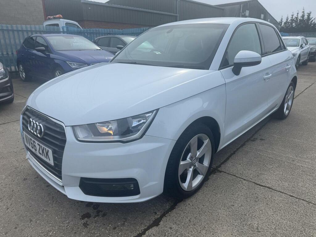Audi A1 Hatchback 1.4 Tfsi Sport Sportback S Tronic Euro 6 NV66ZKK White #5