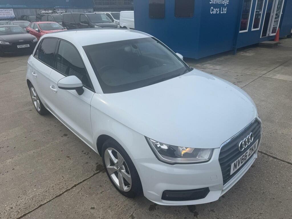 Audi A1 Hatchback 1.4 Tfsi Sport Sportback S Tronic Euro 6 NV66ZKK White #2