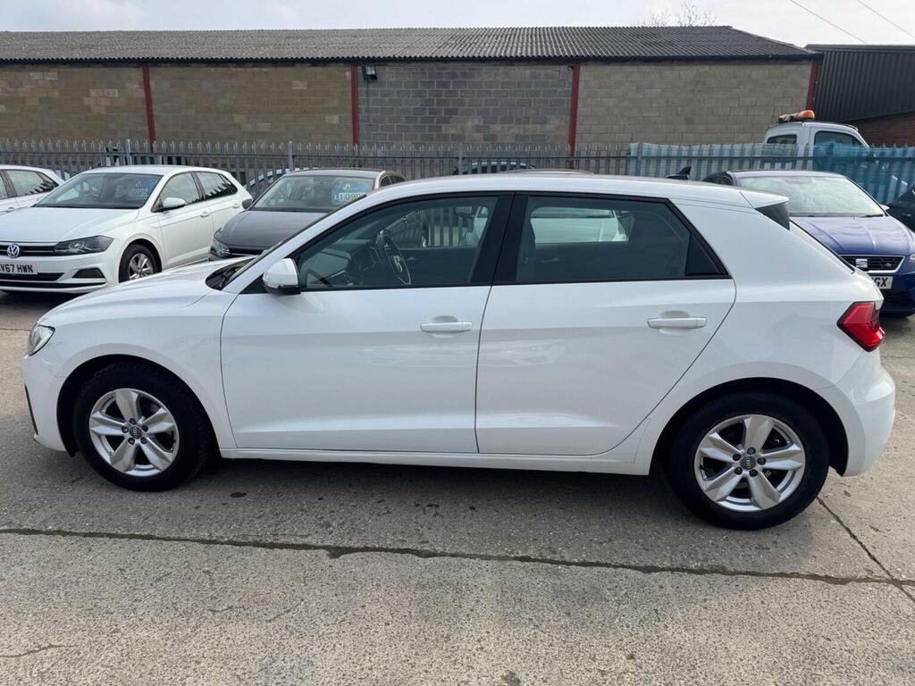 Audi A1 Hatchback 1.0 Tfsi 30 Se Sportback Euro 6 Ss CE19HUY White #6
