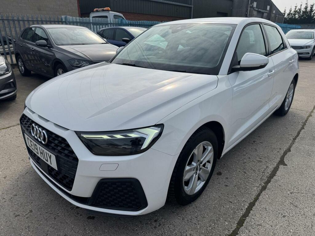 Audi A1 Hatchback 1.0 Tfsi 30 Se Sportback Euro 6 Ss CE19HUY White #5