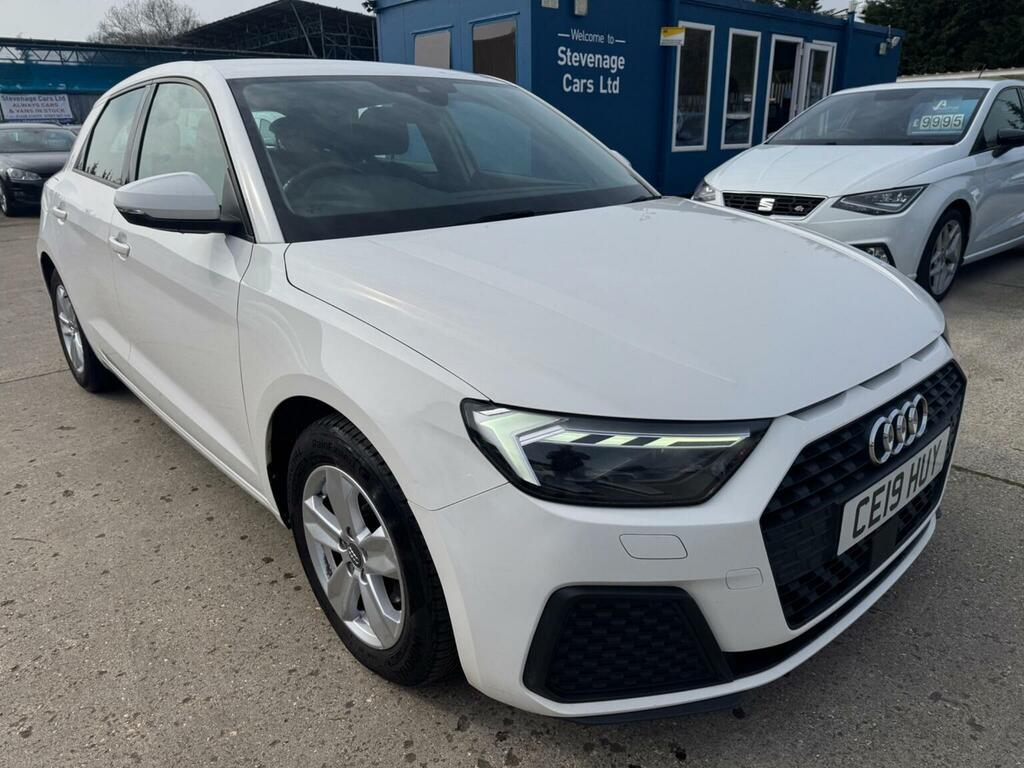 Audi A1 Hatchback 1.0 Tfsi 30 Se Sportback Euro 6 Ss CE19HUY White #3
