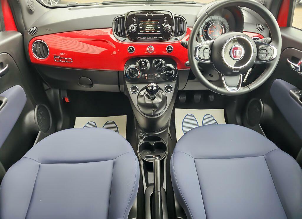 Fiat 500 1.0 Mhev Pop Euro 6 Ss BG72HCN Red #2