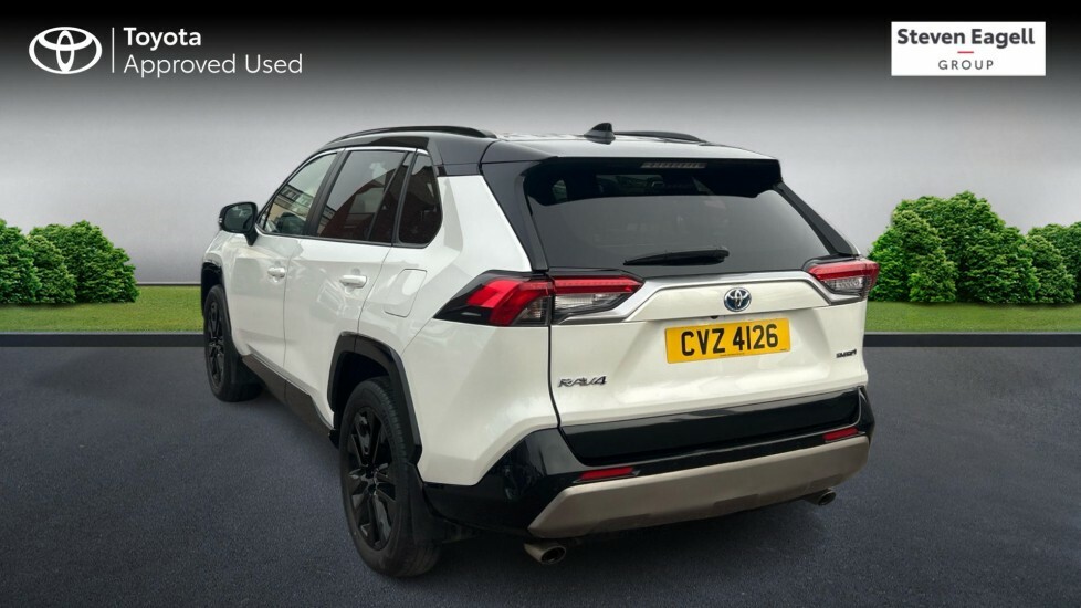 Toyota Rav 4 2.5 Vvt-h Dynamic Cvt Euro 6 Ss CVZ4126 White #4